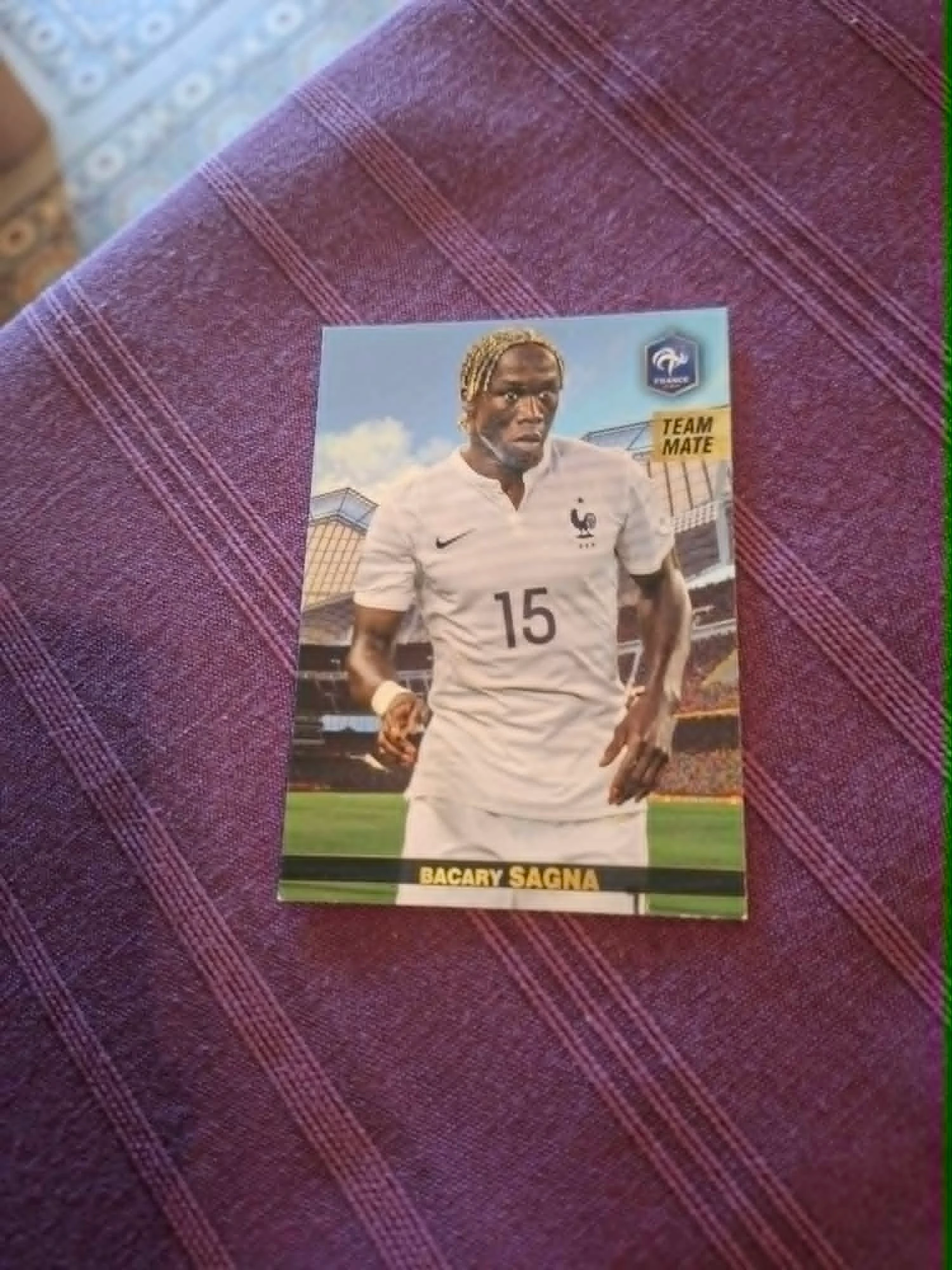 Panini/Voetbalkaart/Bacary Sagna / Frankrijk